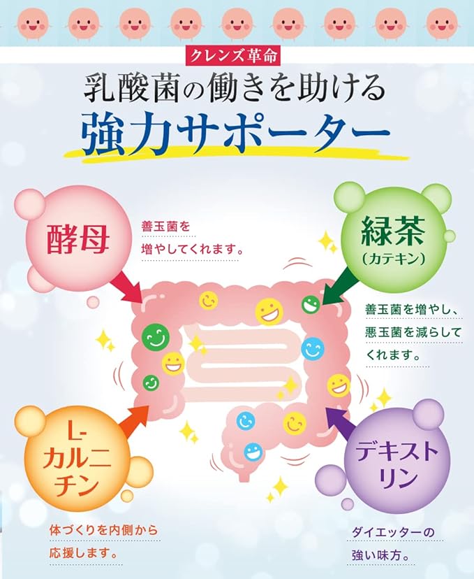 Emergency Intestinal Health Refreshing Supplement [Cleanse Revolution] 90-day Bacterial Health Slim Diet Supplement Bifidobacteria, Lactic Acid Bacteria, Oligosaccharide, Natto Bacillus, Large Capacity, Approximately 3 Months Supply, Made in Japan - BeesActive Australia