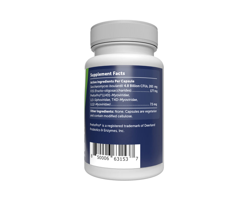 Dog Probiotics - GMP Prebiotics and Probiotics - Reduce Diarrhea Flareups - for Dogs Over 40 lbs (60 Capsules) - DoggyBiome Lg Capsule (Dogs over 40 lbs) - PawsPlanet Australia