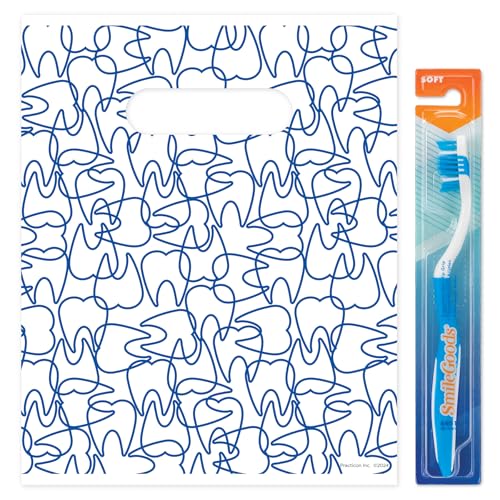 Molar Mix-Up Dental Bags, 8" x 10", 100 Pack 8" x 10"