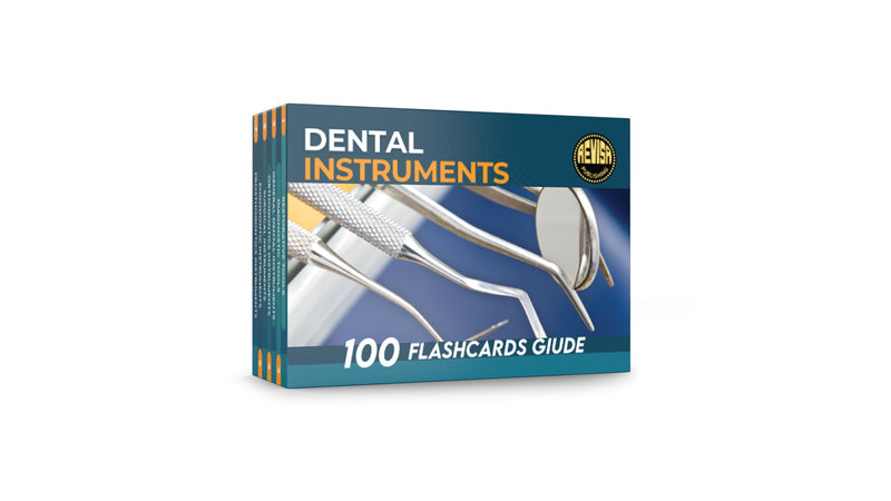 Dental Instruments Flash Cards for Studying – Over 100 Study Flash Cards for Dental Assisting Students, Exam Practice – Practical Visual Aids with Tool Image and Descriptions – Pocket-Size - BeesActive Australia