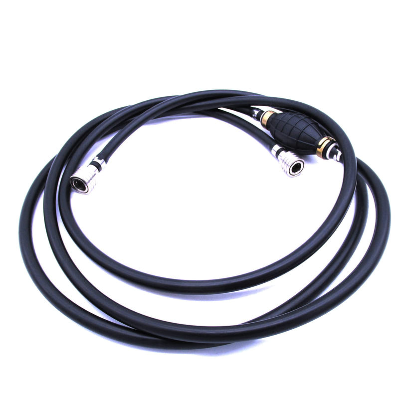 Boat Engine Fuel Hose Assy Connector Pump for Suzuki 65700-95204/95205/87D80/87D82/87D83/87D84/87D85 DT DF 8HP-65HP Outboard, Length 10ft/3m, Coupler I.D. : Tank Side 13mm, Engine Side 11mm - BeesActive Australia
