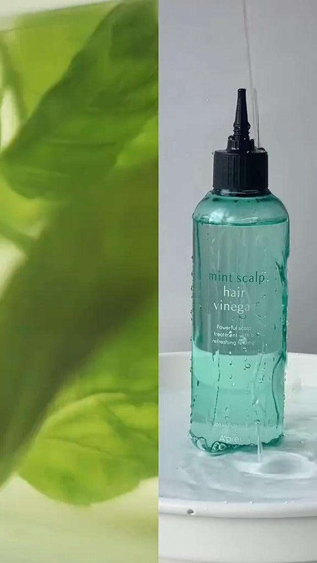 A'PIEU Raspberry Hair Vinegar Rinse [Refill], Dandruff, Buildup & Excess Oil, Smooth & Shiny Hair, Itchy Scalp Relief, pH Balancing, Fresh Raspberry Scent, Korean Haircare, 6.76 fl oz Raspberry Rinse Refill (13.6 fl oz)