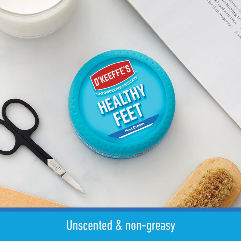 O’Keeffe’s® Healthy Feet Jar 91g Twin Pack 6.41 Ounce (Pack of 1) Cream