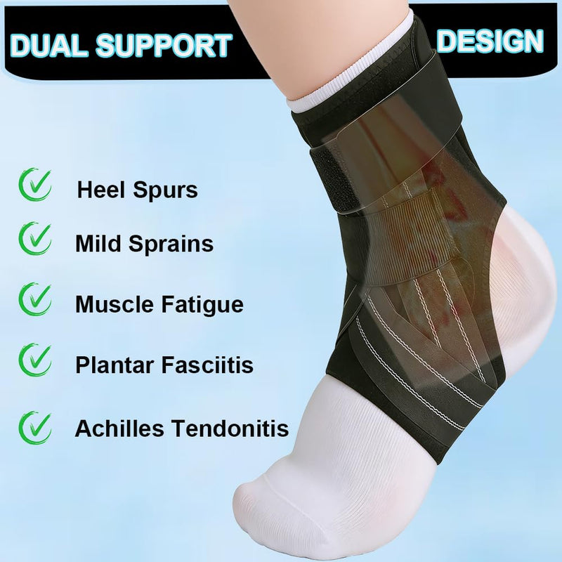 King Mills Sprained Boot & Peroneal Tendonitis Brace for Large Shoe Size Men or Swollen Foot. XX-Large for Left & Right Foot Left & Right Hand - BeesActive Australia