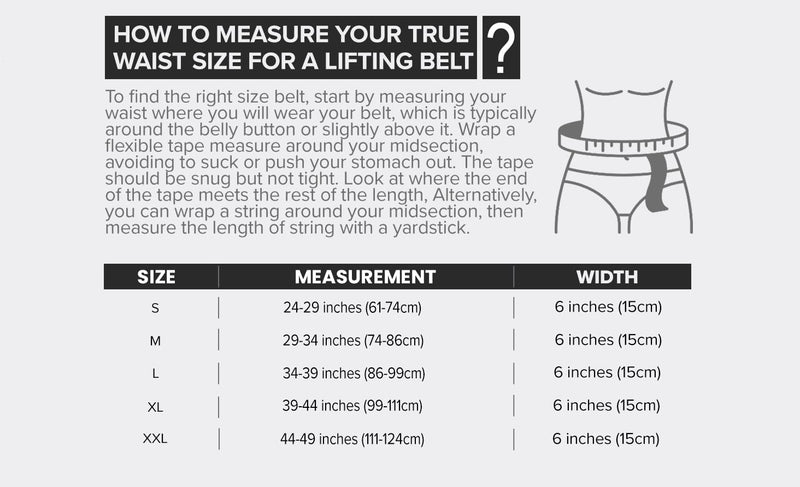 Weight Lifting Belt for Men and Women - Great for Squats, Deadlift, Lunge, Exercises and Training - Best for Olympic, Cross-Training and Bodybuilding Workout Medium Black