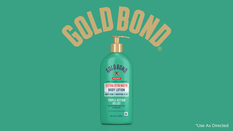 Gold Bond Medicated Extra Strength Body Lotion, 14 oz. Gold Bond Lotion 14 Ounce (Pack of 1)