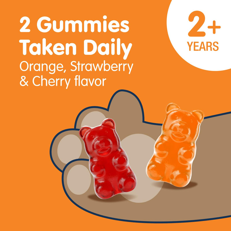 DR. MORITZ Kids Multivitamin Gummies - with Kids Vitamins A C D E B6 B12 Zinc and More - Complete Daily Support - Vegetarian and Non-GMO, 2 Pack (120 Count) 60 Count (Pack of 2)