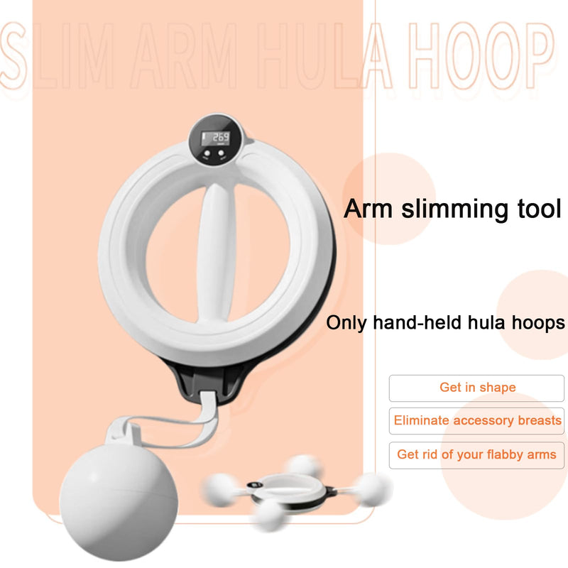 Arm Workout for Men and Women, 360° Hand-Crank Forearm Trainer, Suitable for Shoulder, Chest, and Arm Training Equipment, Home or Gym Use With Digital Counter - BeesActive Australia
