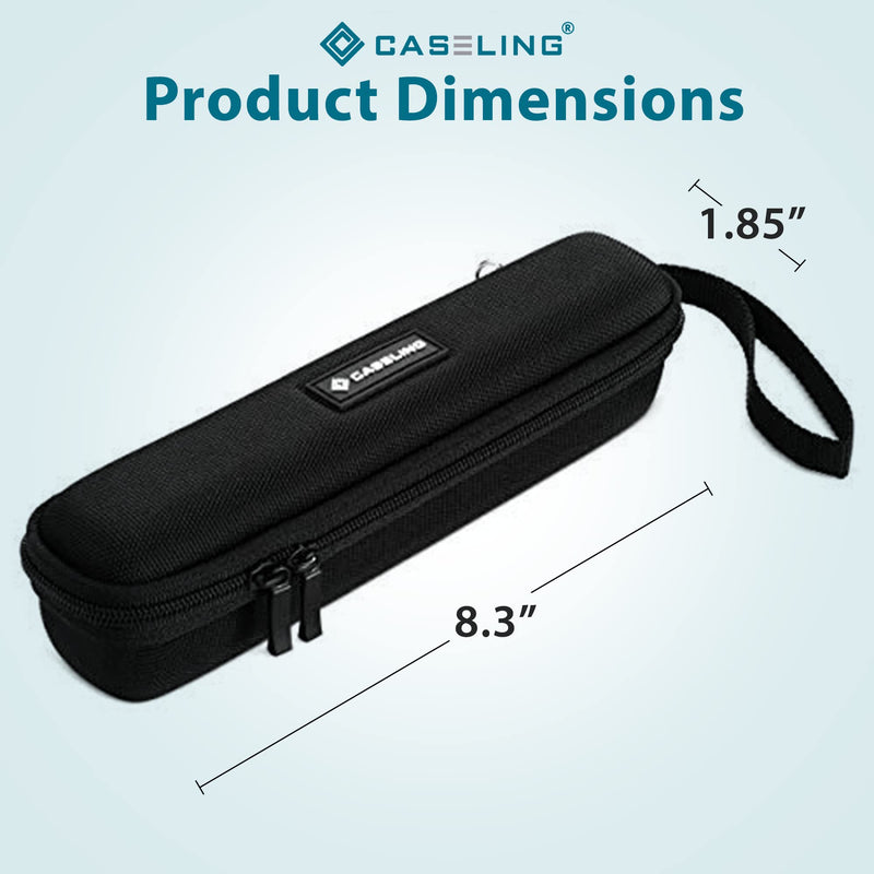 caseling Hard Toothbrush Travel Case Fits Philips Sonicare Protective Clean 4100 Sonicare 2 Series Portable Toothbrush Holder with Easy Grip Carry Strap (Small (Great for Travel)) Small (Pack of 1)