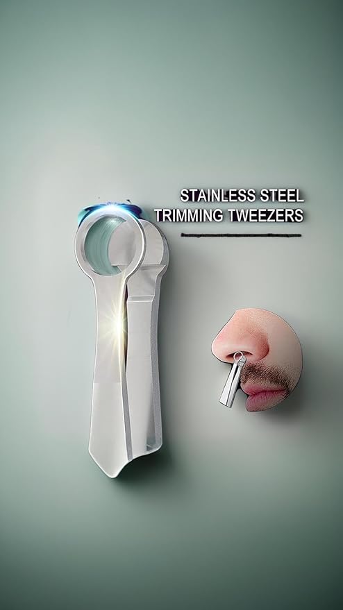 MAIMIO Nose Hair Cutter, Nose Hair Trimmer, Round, Painless, Safe, Easy, Eyebrows, Gray Hair, Unwanted Hair Treatment -  Australia