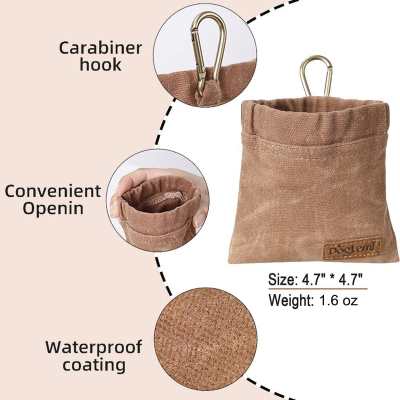 Dog Treat Bag, Puppy Dog Training Pouch Hands-Free Training Dog Treat Pouch, Includes Carabiner, for Pet Puppy Travel or Outdoor Use (Green) Green - BeesActive Australia