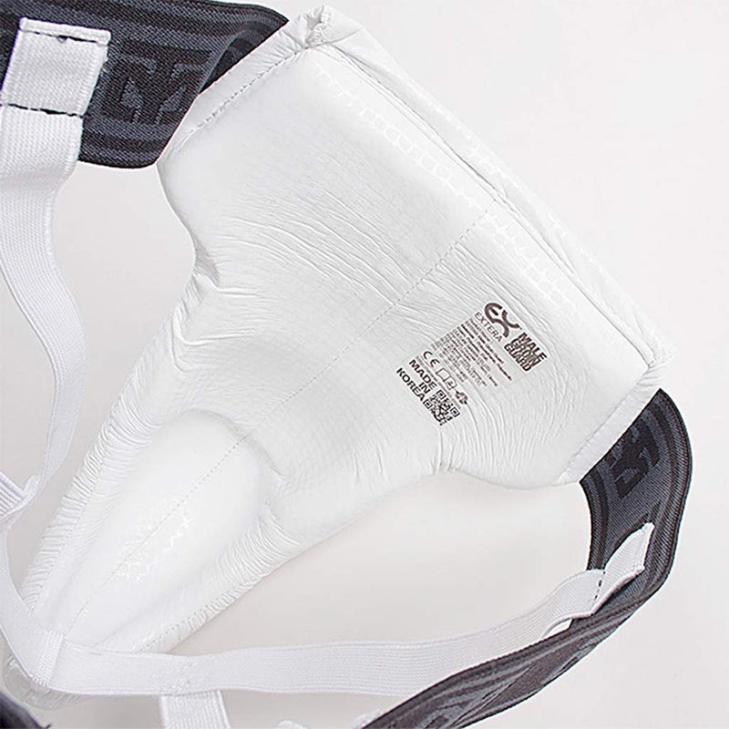 MOOTO Extera Male Groin Guard WTF Approved Protector Taekwondo TKD MMA (S(4.39-4.98ft or 134-152cm))