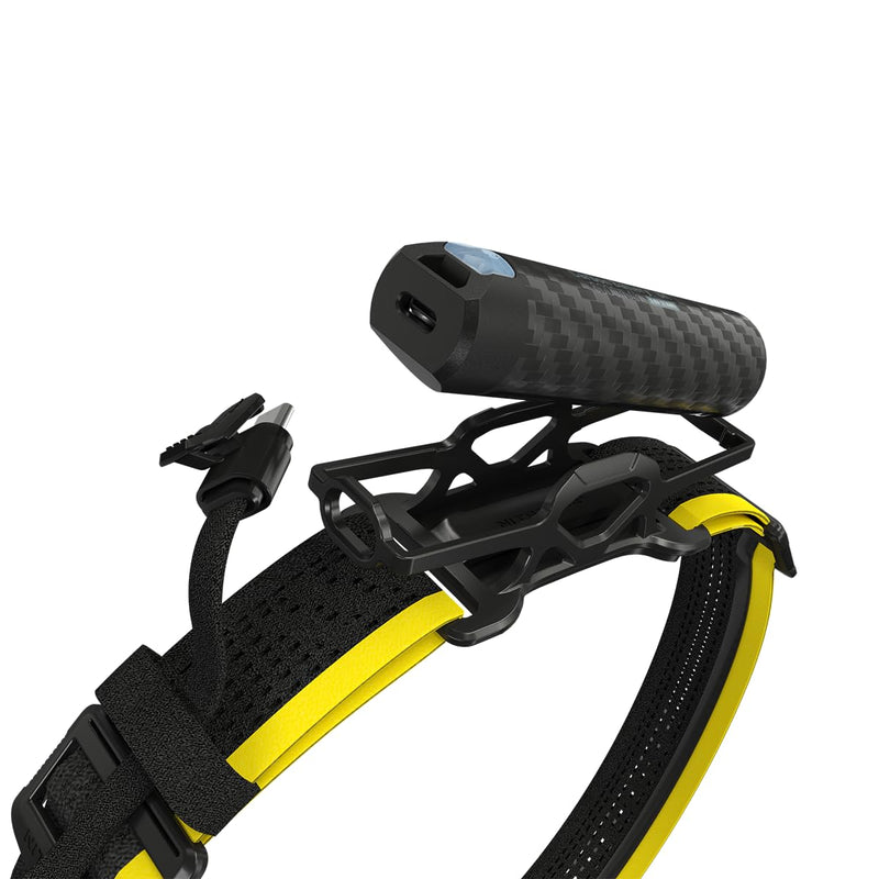 Nitecore Carbon Battery 6K Kit Headlamp Runtime Extender for NU40, NU43, NU45, NU50, and HC65 UHE Headlamps - BeesActive Australia