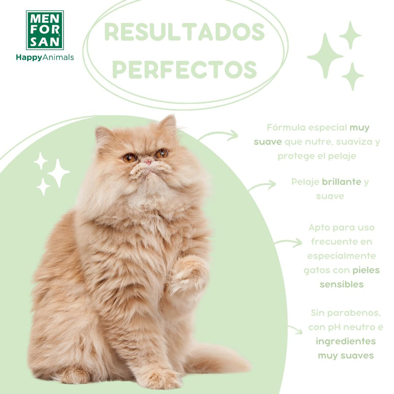 MENFORSAN Very mild ecological shampoo for cats and kittens, 300ml - BeesActive Australia