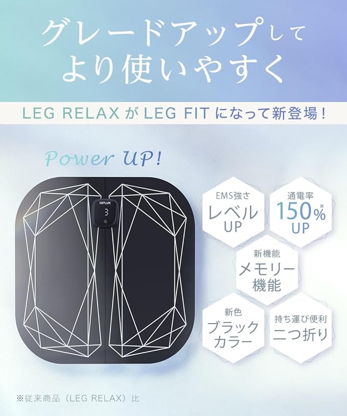 NIPLUX LEG FIT [Newly Released] EMS Foot Mat Foot Foot Pressure Point Foot Care Nipple Lux Nissho Plus - BeesActive Australia