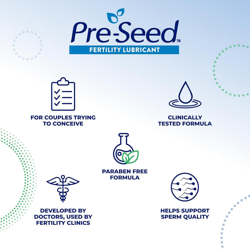 Pre-Seed Lubricant Multi-use, 40-gram tube with 9 applicators (Pack of 2) - BeesActive Australia