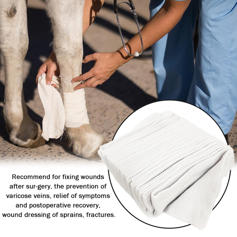 Vet Wrap Horse Bandages - Fix Elastic Net Tubular Support Bandage for Neck of Large Dog Animal,Wound Dressing Retainer,6 #6 - BeesActive Australia