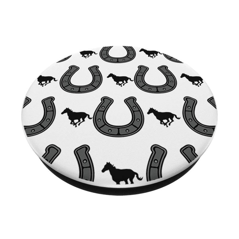 Hobby Horseshoe Equestrian Horseback Riding Animal Horse PopSockets PopGrip: Swappable Grip for Phones & Tablets Standard - BeesActive Australia