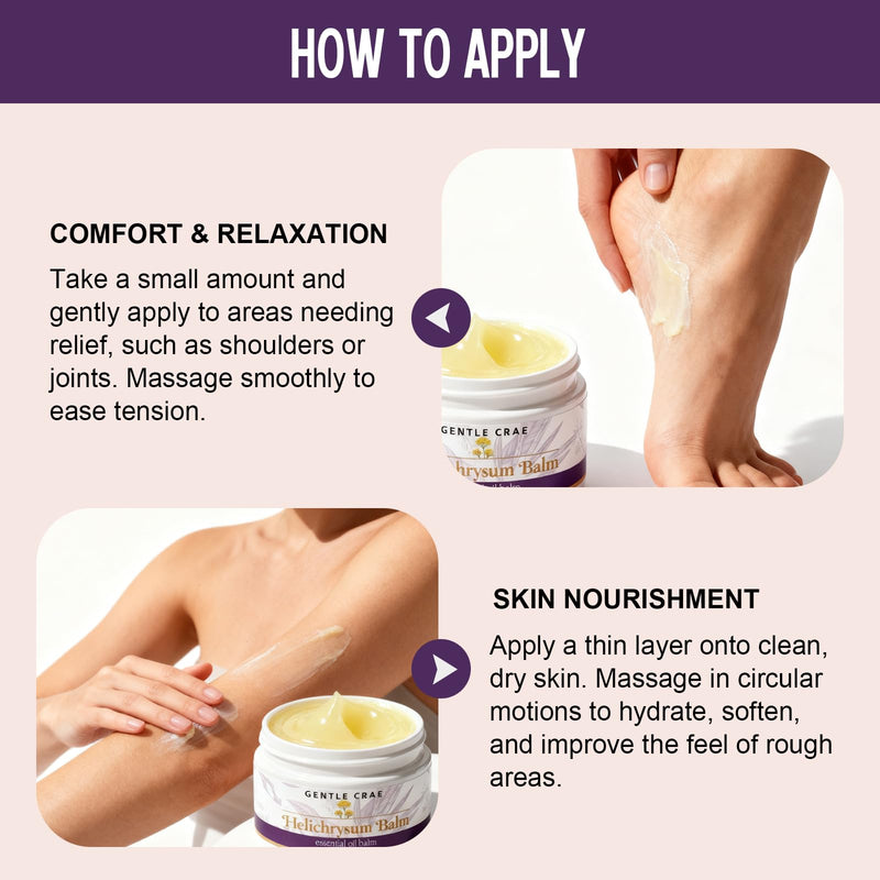 Organic Paracress Facial Oil & Helichrysum Balm Bundle — Anti-Aging Moisturizing Facial Oil + Helichrysum Balm with Beeswax & Almond Oil for Dry Skin, Stretch Marks & Scars, Skin Firming & Glow