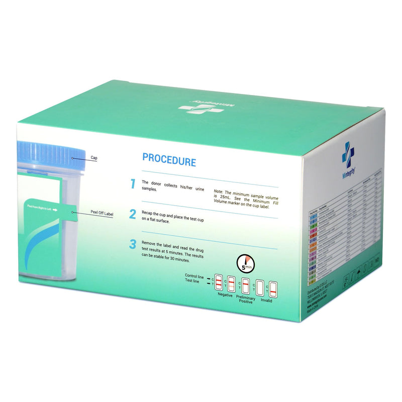 2 Pack 12-Panel Instant At Home Urine Test Kits | Multi-Panel Urine Screening Testing Kit - BeesActive Australia