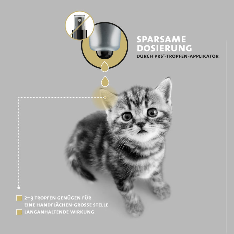 Peticare anti-parasite agent for cat ears | Against ear mites mange fungi | relieves itching & promotes regeneration process | unique PRS® system for long effects - petCat Health 3011 50 ml - BeesActive Australia