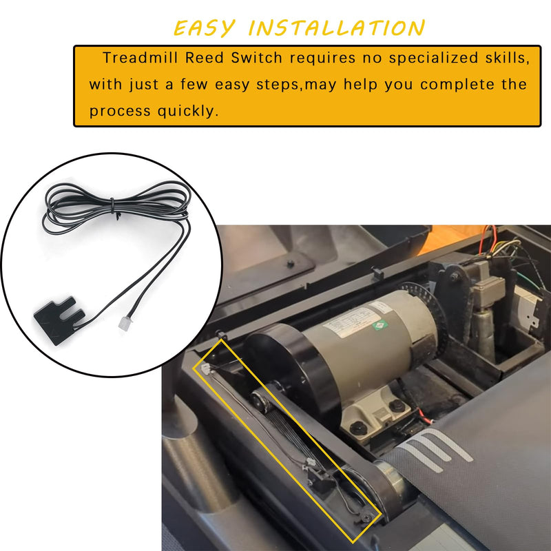 F030191 Treadmill Reed Switch RPM Speed Sensor Wire Harness,for Sole Treadmills and Spirit Ellipticals Replacement Wire Harness