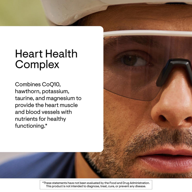 THORNE - Heart Health Complex - with CoQ10, Taurine and Hawthorn - Coenzyme Q10 Supplement with Minerals, Amino Acids, and Botanicals - 90 Capsules