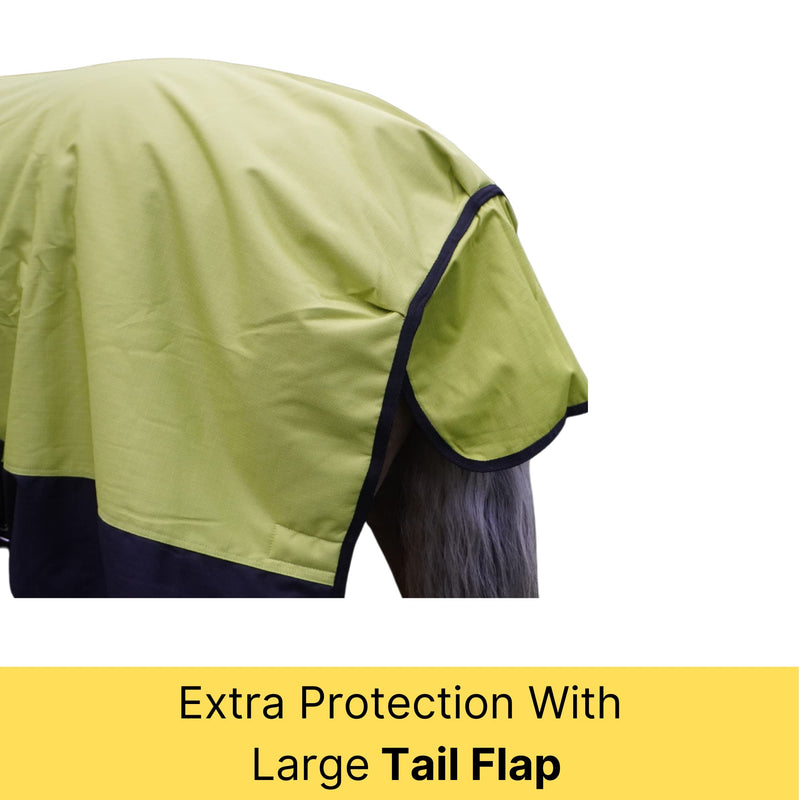 Resistance 600 Denier LightWeight Water Resistant & Breathable Horse Rain Sheet Sky Blue 74" - BeesActive Australia
