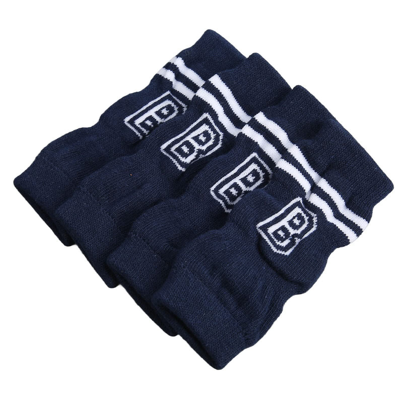 ZJchao 4Pcs Pet Dog Elbow Protectors,Dog Legs Socks Knitted Leg Warmer Wraps Pet Elbow Protective Sleeve,Joint Dirty Letter Pattern Pet Elbow Protective Sleeve,for Small Medium Pets Prevent Injury (L) L