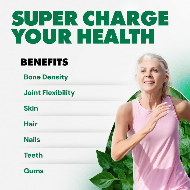 Positive Power Nutritionals Super Silica Supplements (4oz) - Silica Mineral Supplements - Silica Liquid Supplement | Liquid Silica with Collagen Boosting Silicon | Silica Supplements for Hair Growth