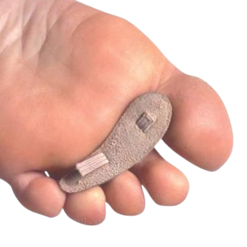 Hammer Toe Deluxe Leather Crest Pads, Large/Left, 8154A-LL - 1/Pack of 3 - BeesActive Australia