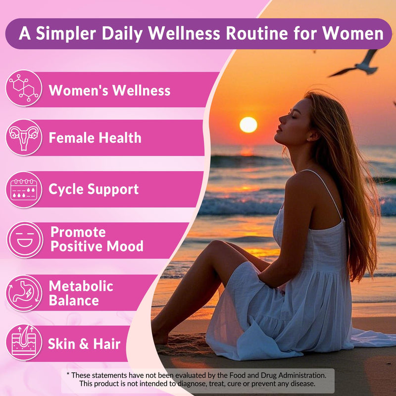2 Pack Myo-Inositol & D-Chiro Inositol Gummies for Women, Ideal 40:1 Ratio | Female Health Support with Myo 2000mg, D Chiro 50mg, Omega 3, Folate, Vitamin D3, B12, Magnesium & Zinc, Vegan, Sugar Free 60 Count (Pack of 2)