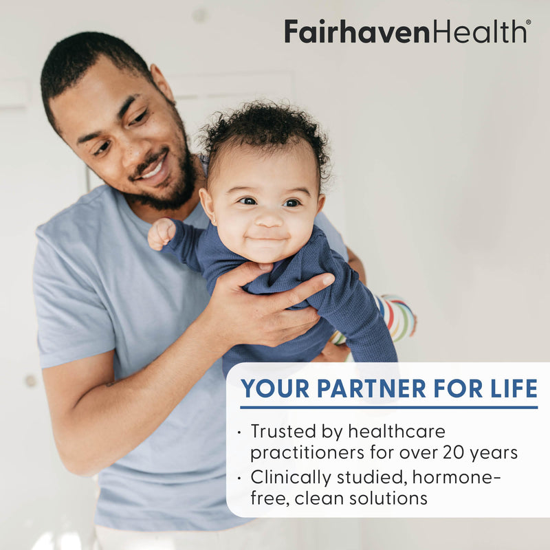 Fairhaven Health CountBoost for Men Optimal Count and Volume Male Fertility Supplement - Pre-Conception Nutrition for Him - with Ashwagandha, Vitamin C, and CoQ10-60 Capsules