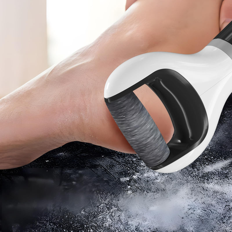 ChargeWorx Groom Essentials Cordless Callus Remover for Feet – Electric Pedicure Tool with Spinning Pumice Stone Head, Portable Foot Scrubber & Heel Scraper, Includes 2 Replacement Pumice Heads - BeesActive Australia