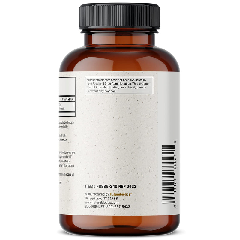 Futurebiotics Valerian Root 1200 MG Promotes Relaxation NON-GMO, 240 Vegetarian Capsules - BeesActive Australia
