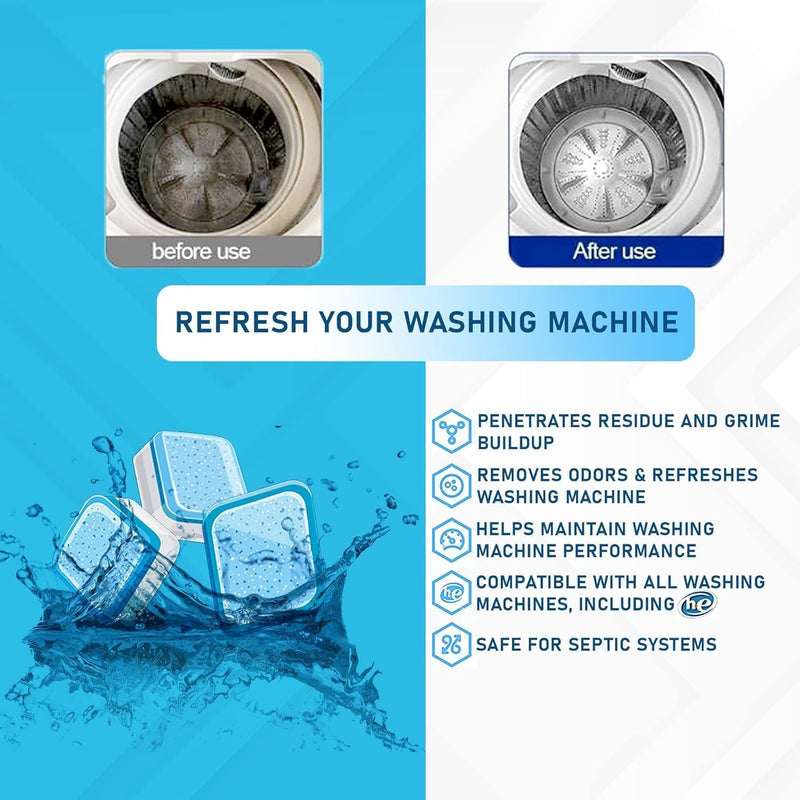 Washing Machine Cleaner Descaler (Pack of 24) - BeesActive Australia