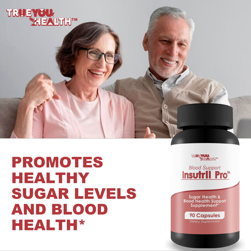 Blood Support Insutril Pro - Our Best Sugar Health & Blood Health Support Supplement - Circulatory Health Support - Blood Balance Blood Boost Blood Circulation Supplements - Health Blood Balance Pills
