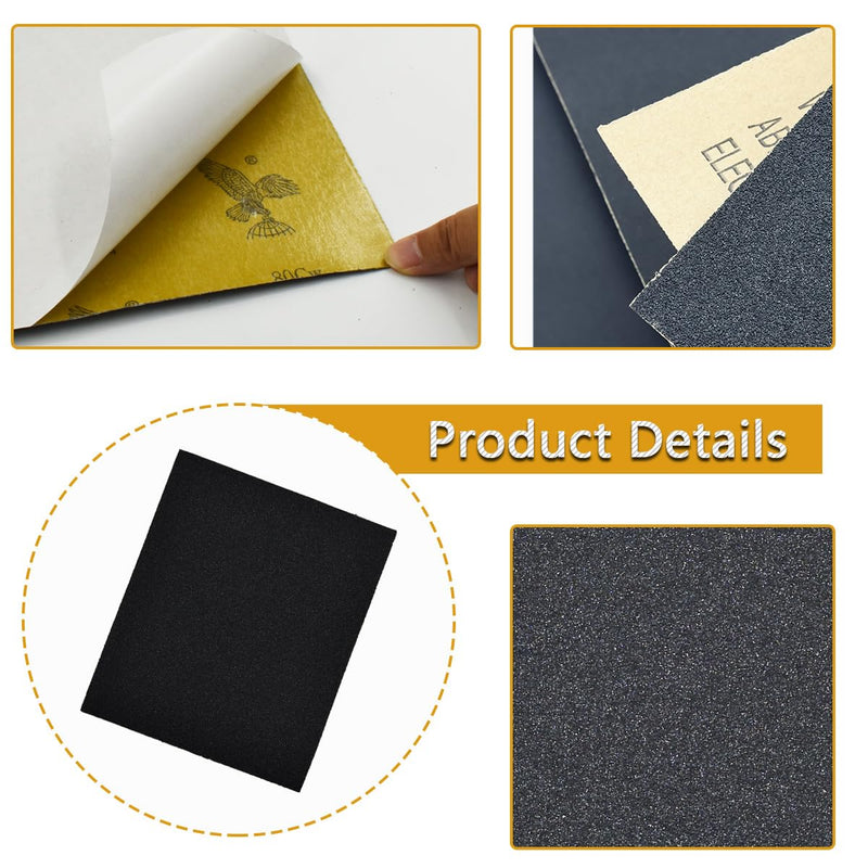 10pcs Dog Nail Scratch Board Sandpaper Replacement 11 * 9 Inch, Sandpaper Scratch Pad Self-Adhesive Sand Paper Scratcher Trim, Nail Care, File Scratch Board for Dog Cat Claw Care