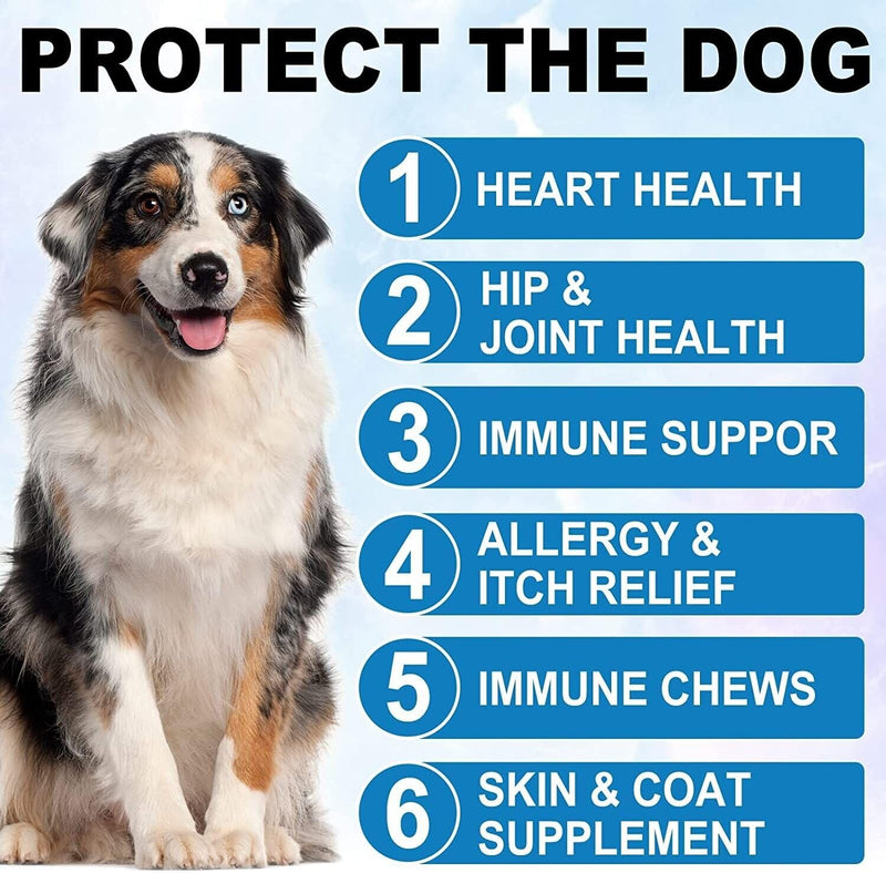 Dog Allergy Relief Chews for Dogs 150pcs Soft Chews Itch Immunity Treats for Dog Soothe Itchy Paws, Eyes, Ears, Skin Supports Seasonal Itching and Allergies Relief, Licking, Scratching. Duck Flavor.