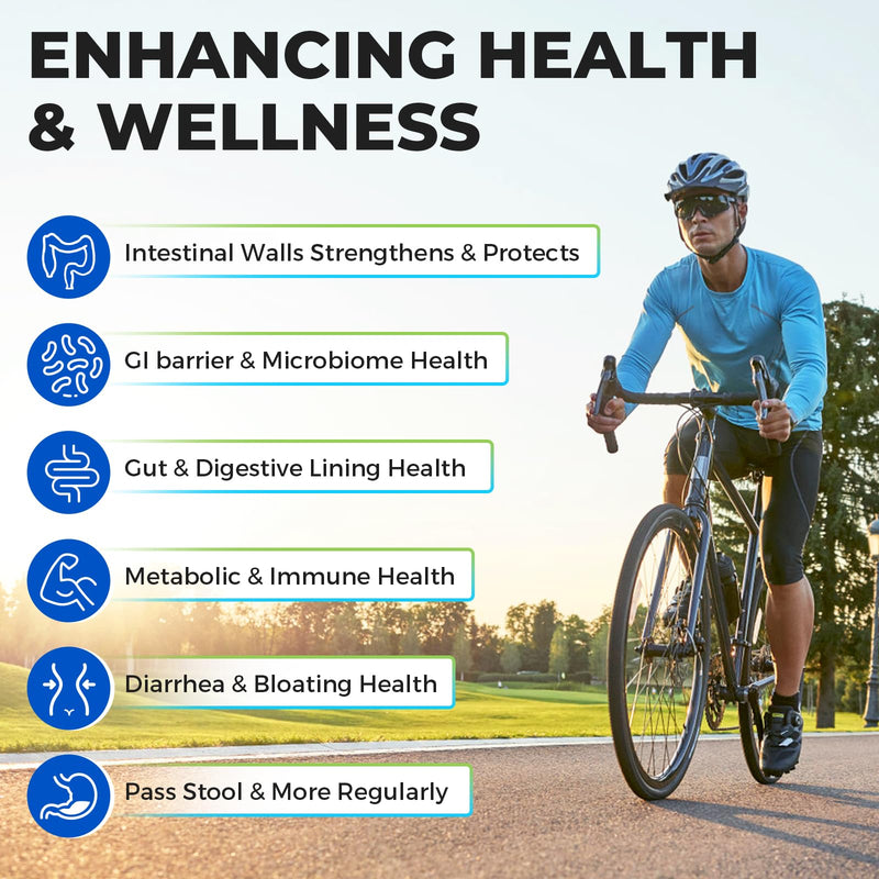 Akkermansia, Akkermansia Muciniphila for Gut Health, Metabolic*, 60 Caps | Akkermansia Probiotics for Women & Men, with Chromium, Green Tea Leaf, B2 - for Digestive Health & Immune