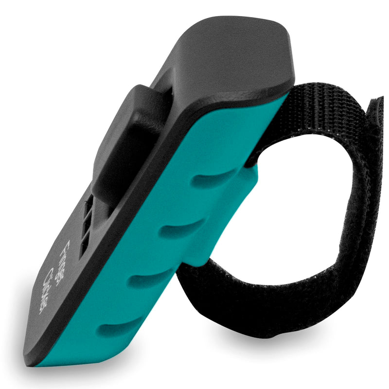 Educator Dog Training Finger Clicker with Audible Sound for Positive Reinforcement, Behavior and Obedience Pet Trainer, Teal - BeesActive Australia