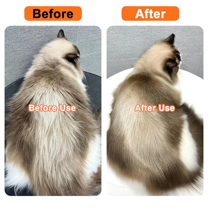 Cat brush with steam, 3 in 1 cat brush steaming cat spray massage comb cat brush with water, steamy brush cat pet spray massage comb cat brush for massage hair removal - BeesActive Australia