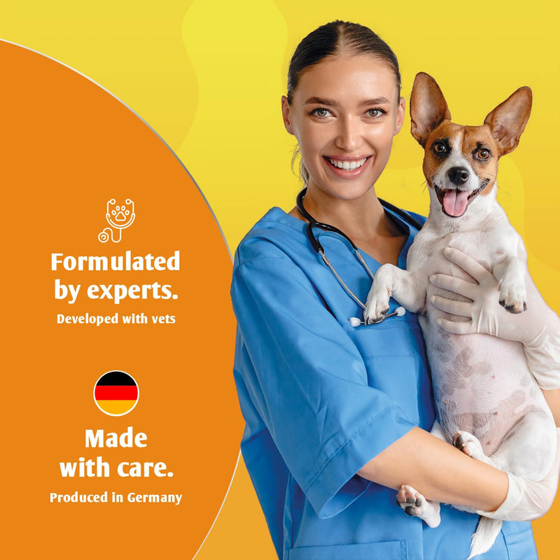 Dog Multivitamins Nutritional Supplement - 9 multivitamins and 5 micronutrients - 70 tablets - for active lifestyle and immunity