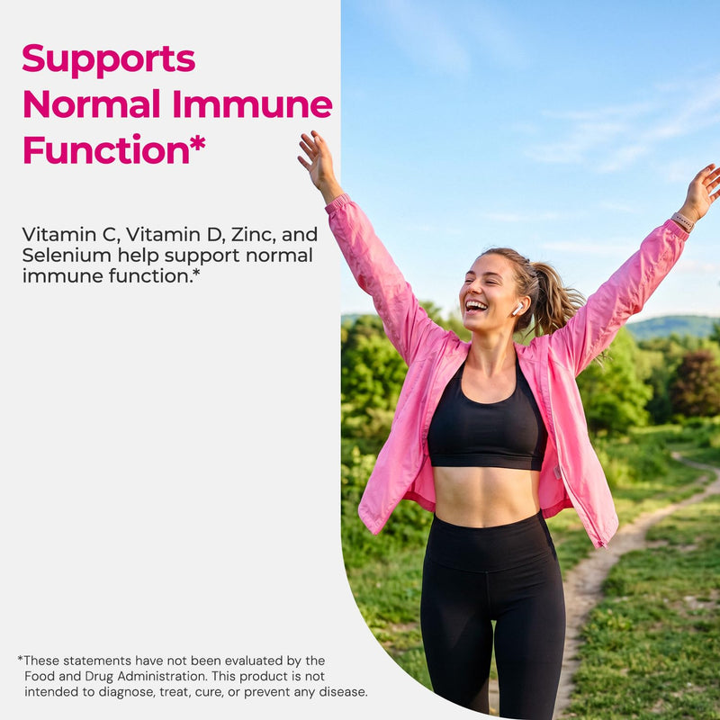Multivitamin for Women with Iron, Biotin & Zinc, 90 Tablets | 36 essential vitamins with B Complex, CoQ10 & Cranberry to support hair, skin & nails, daily energy and immune function.*