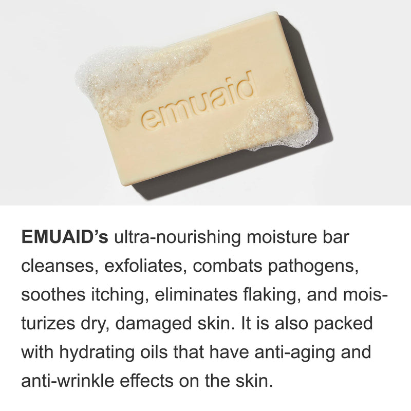 EMUAIDMAX Nail Fungus Eradicator Travel Kit - EMUAIDMAX Maximum Strength 0.5oz with Therapeutic Moisture Bar is also suitable for Cold Sores, Rashes, Psoriasis, Severe Boils and Bumps Nodules - BeesActive Australia