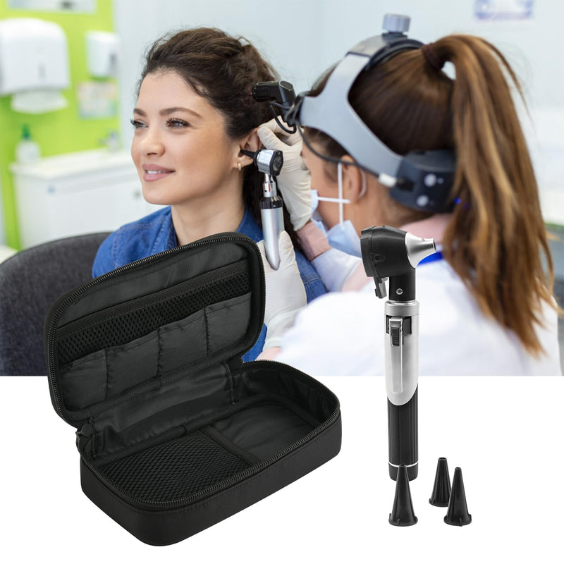 Beautyflier Led Pocket Otoscope Storage Bag, Durable Storage Case Compatible with Zyrev Otoscope, Travel Case for Ear Infection Detector, Easy to Organize Your Otoscope and Accessories (Bag Only) - BeesActive Australia