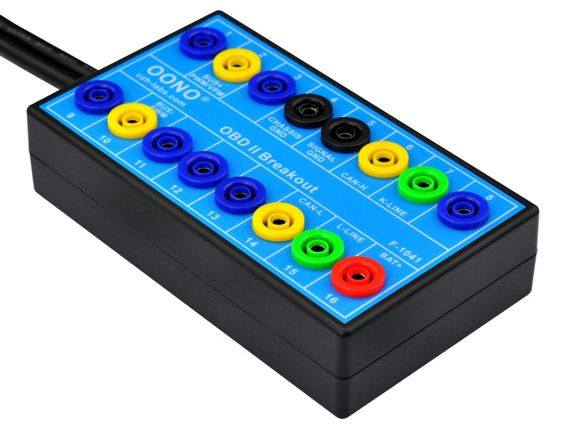 OBD-II Breakout Diagnostic Box, OBD2 Pinout Tester Detector - BeesActive Australia