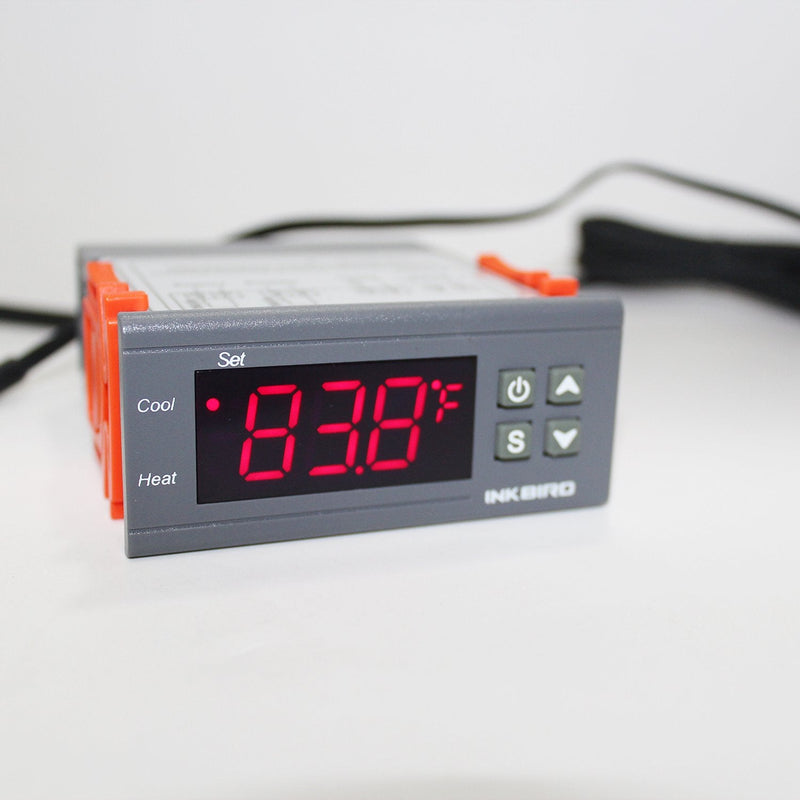 Inkbird Temp Control Thermostat ITC1000 Dual Stage Digital Temperature Switch Controller ℃ ℉ Display Heating Cooling Relay NTC Sensor 3D Printer Freezer Fridge Hatching 110 Volt - BeesActive Australia