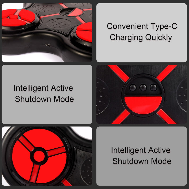 Boxing Machine Sport Toys for Kids, Indoor Wall-Mounted Smart Bluetooth Boxing Target, Boxing Training Equipment with Boxing Glove, Birthday Gifts for 3 4 5 6 7 8 9 10 11 12 Year Old Boys