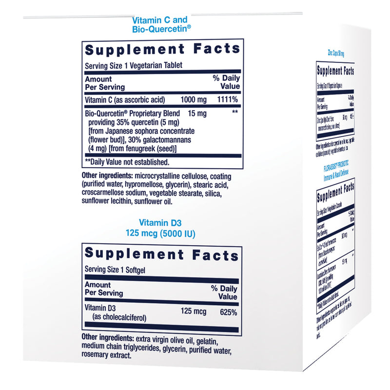 Life Extension - Immune Packs with Vitamin C & D, Zinc and Probiotic (30 Packs)